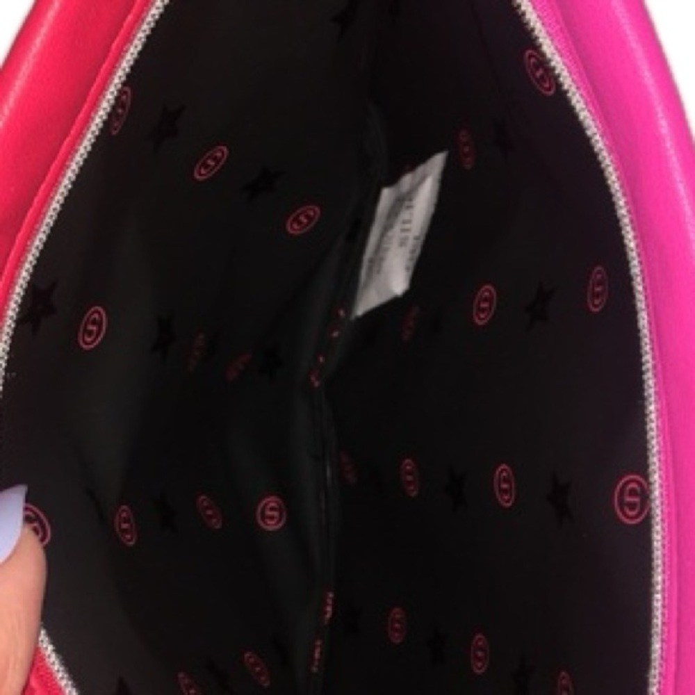 Dior Logo Red & Pink Cosmetic Trousse clutch NWT Christian Dior - Picture 4 of 5